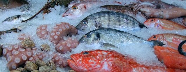 Riz aux fruits de mer et julienne de légumes